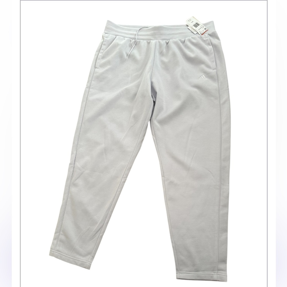 Adidas Light Gray Sweatpants . W FL Taper Paint